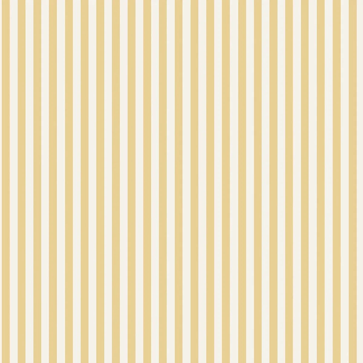 Tapete mit Streifenmuster MÖLLE STRIPE gelb mit weiß