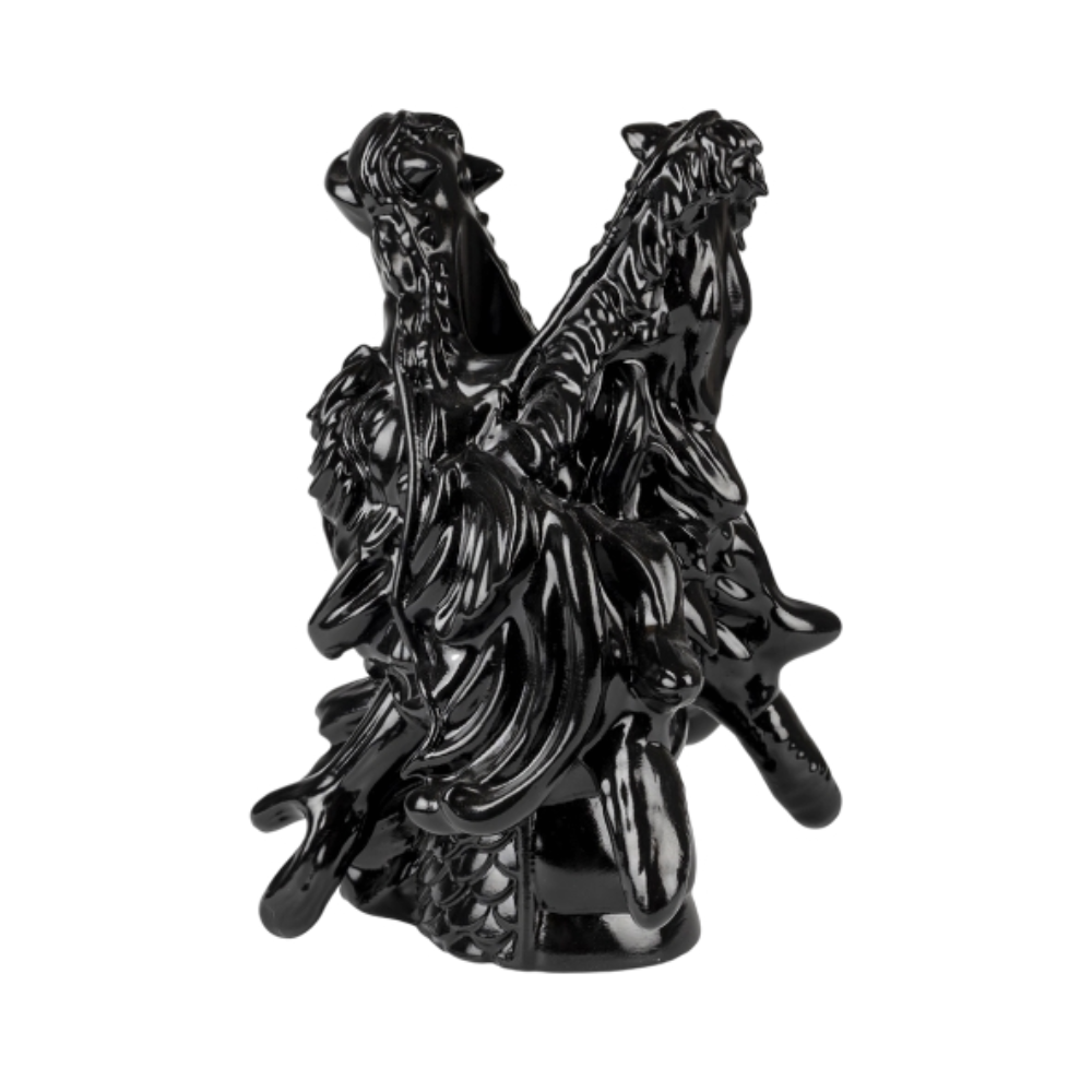 DRAGONIZED BASTERD Vase schwarz