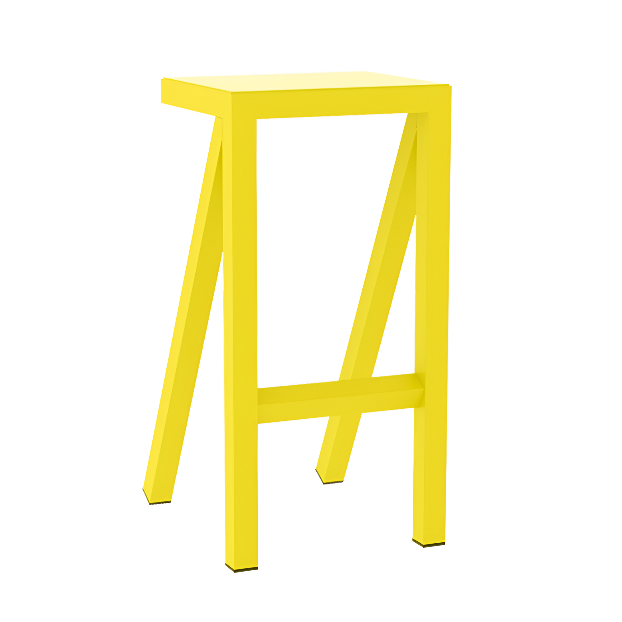 BUREAURAMA stool yellow