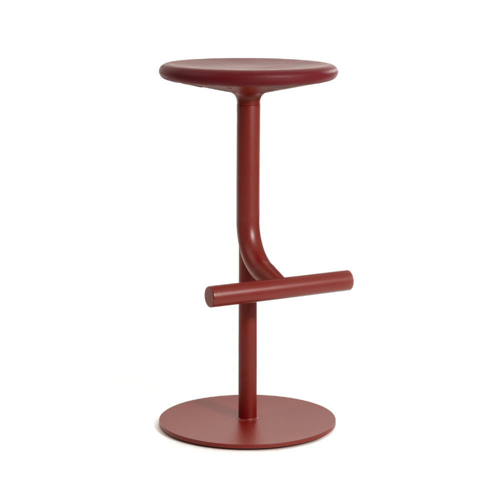Drehhocker TIBU burgund