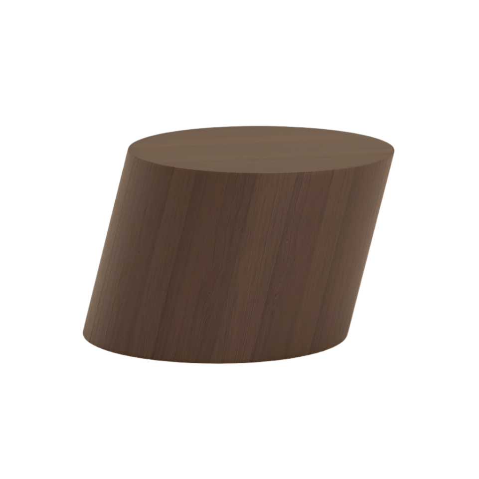 TILT coffee table dark oak wood