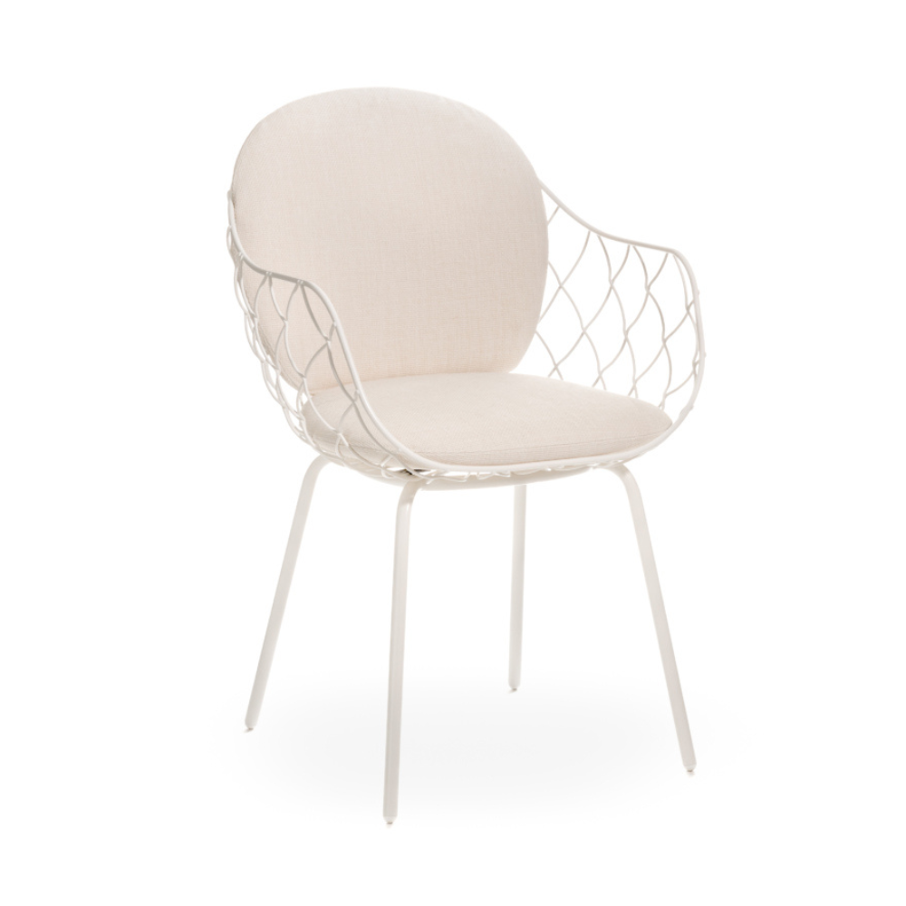 PIÑA Cream Outdoor Chair