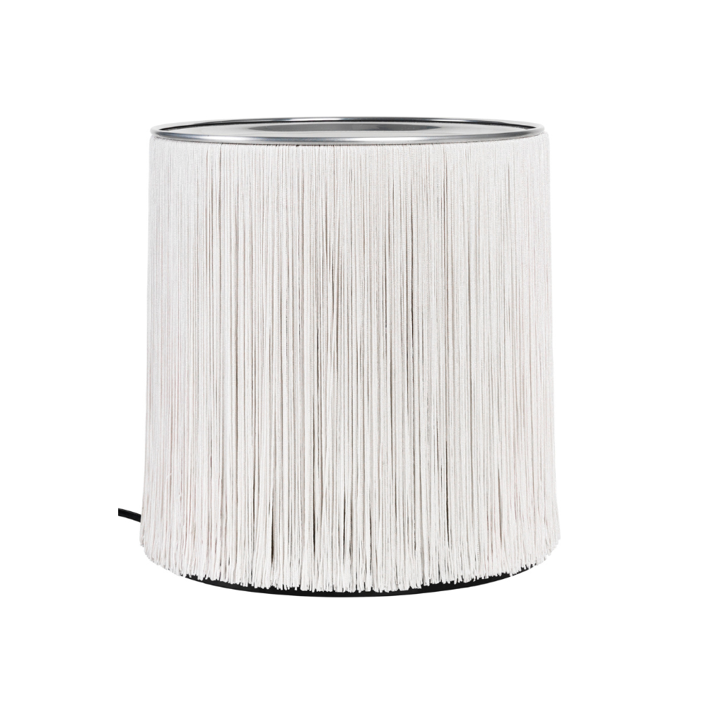 Table lamp MODEL 597 polished aluminum