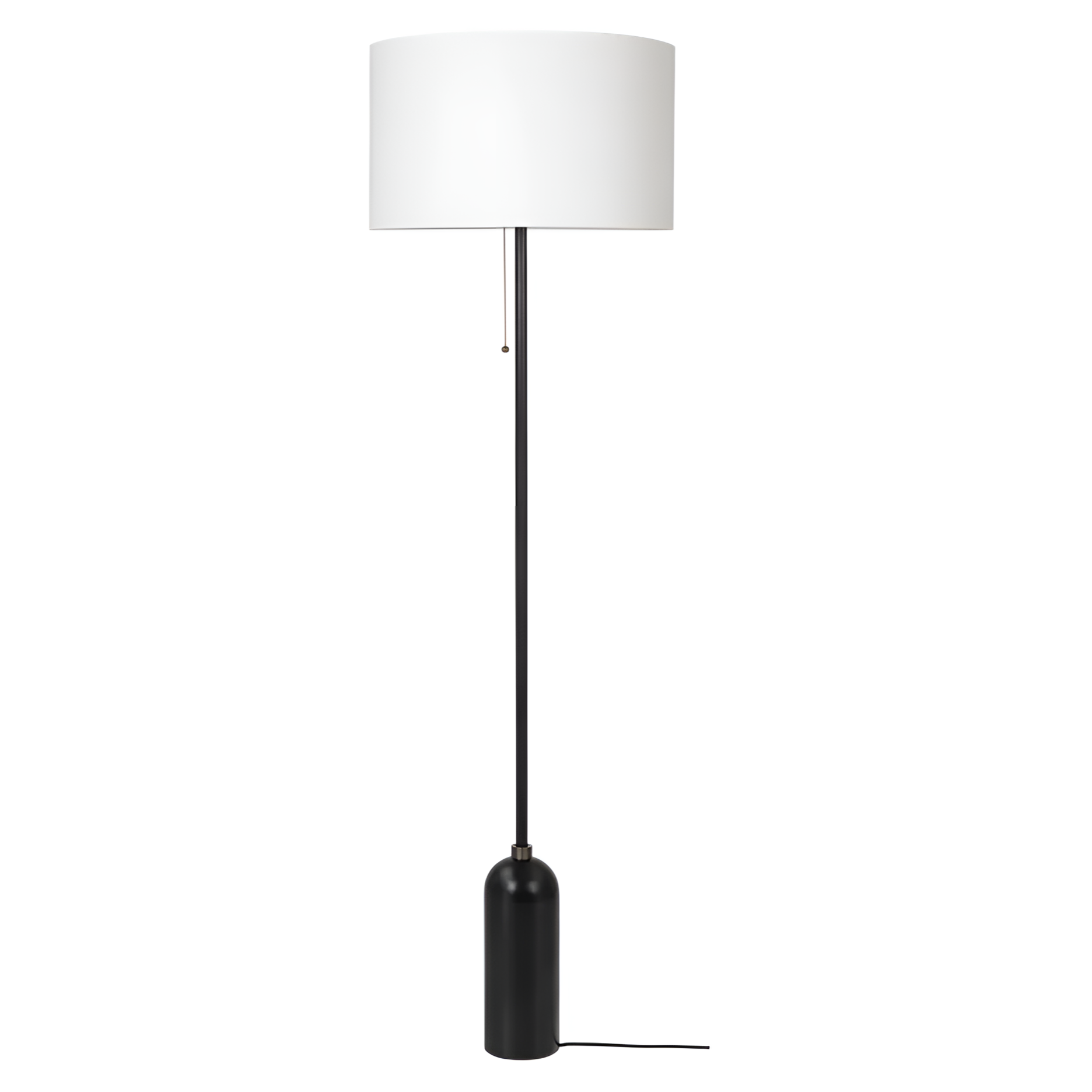 GRAVITY black floor lamp