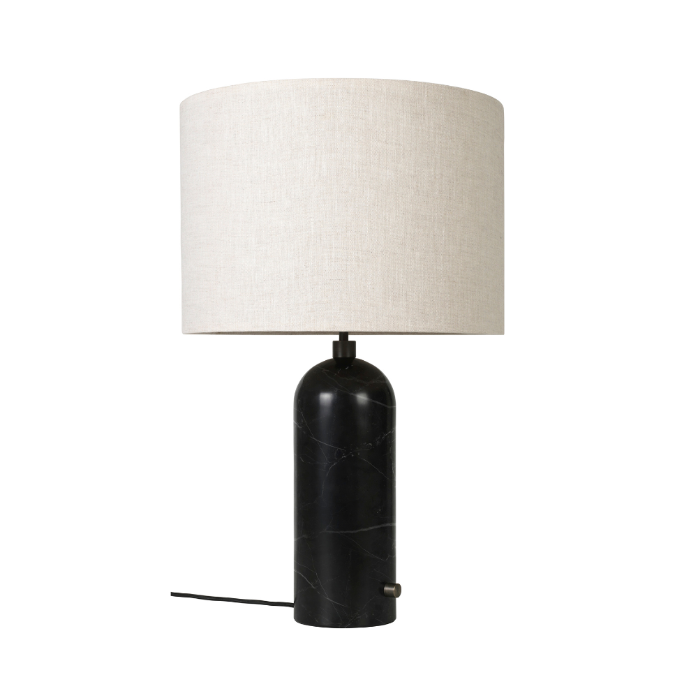 GRAVITY black table lamp