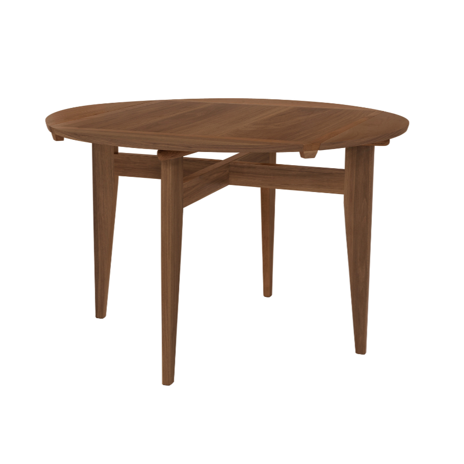 Ausziehbarer Tisch B-TABLE Nussbaumholz