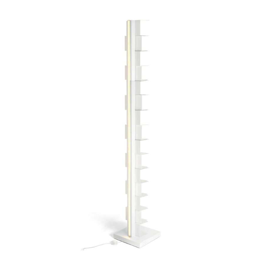Beleuchteter Regal PTOLOMEO LUCE weiß