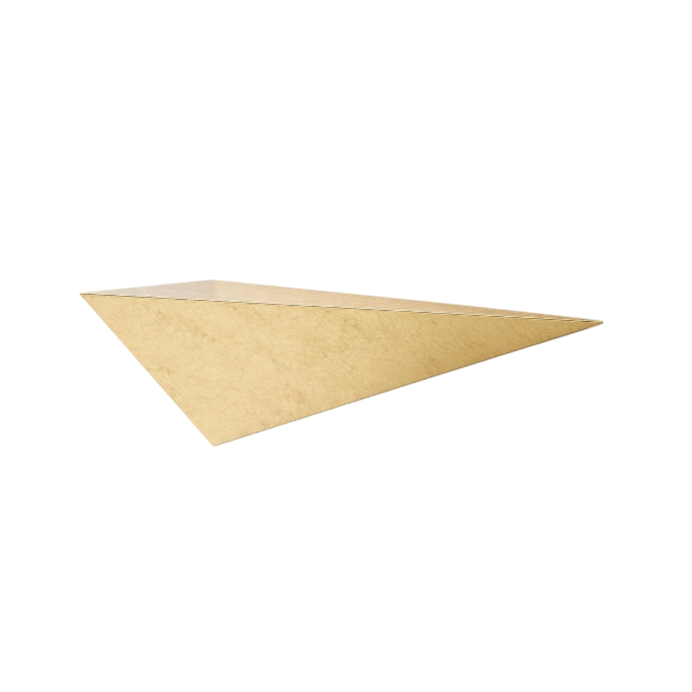 Left-side shelf HENRI gold
