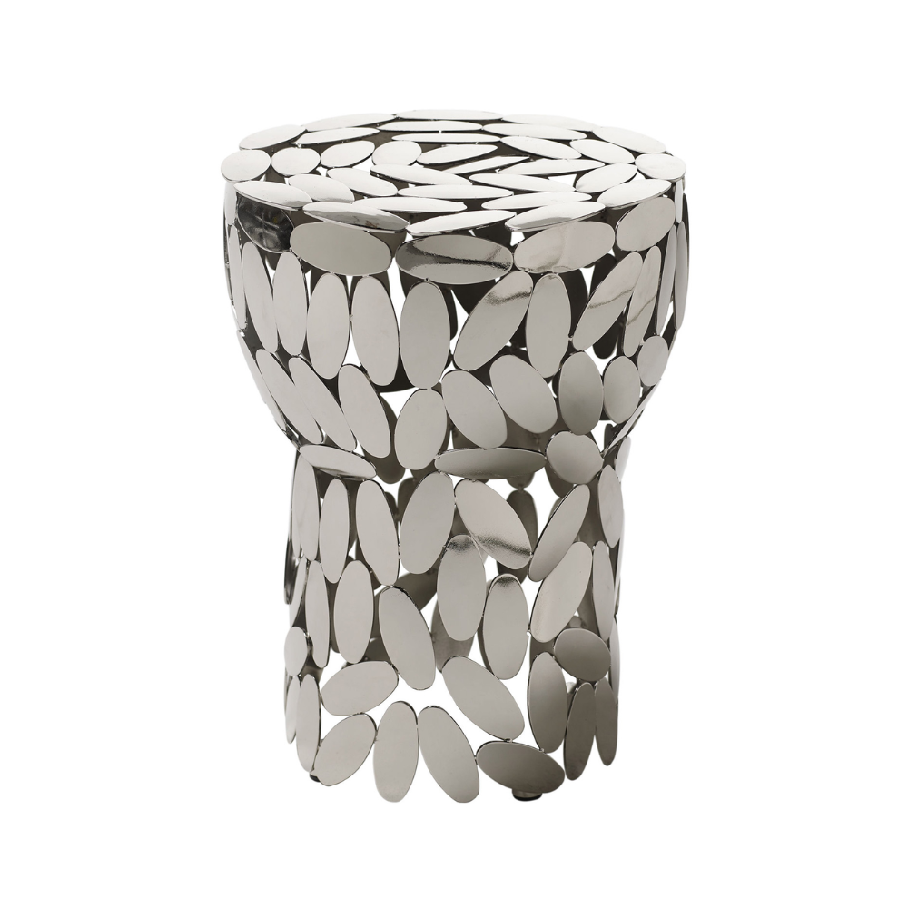 FOLIAE Silver Side Table