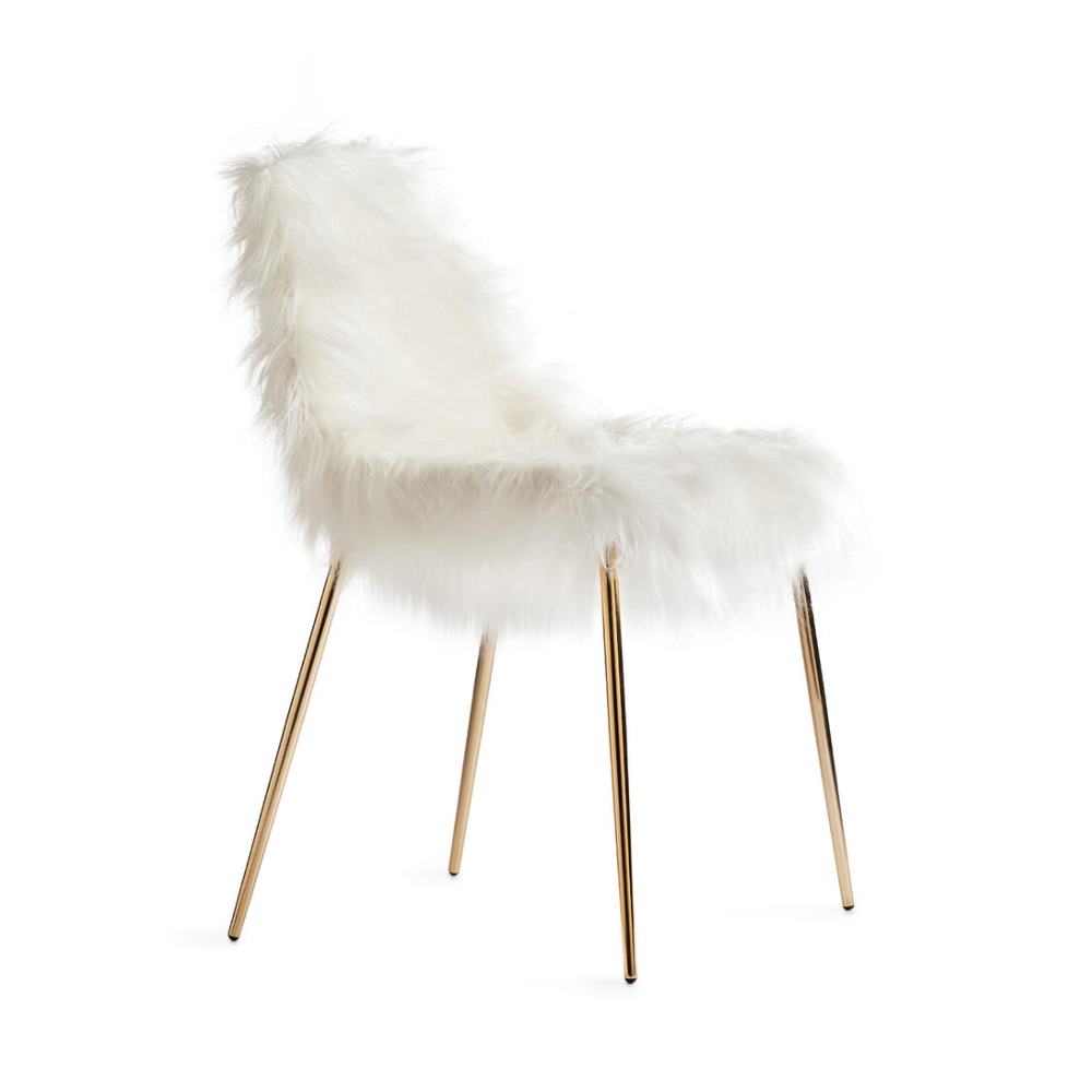 MAMMAMIA FUR Chair White