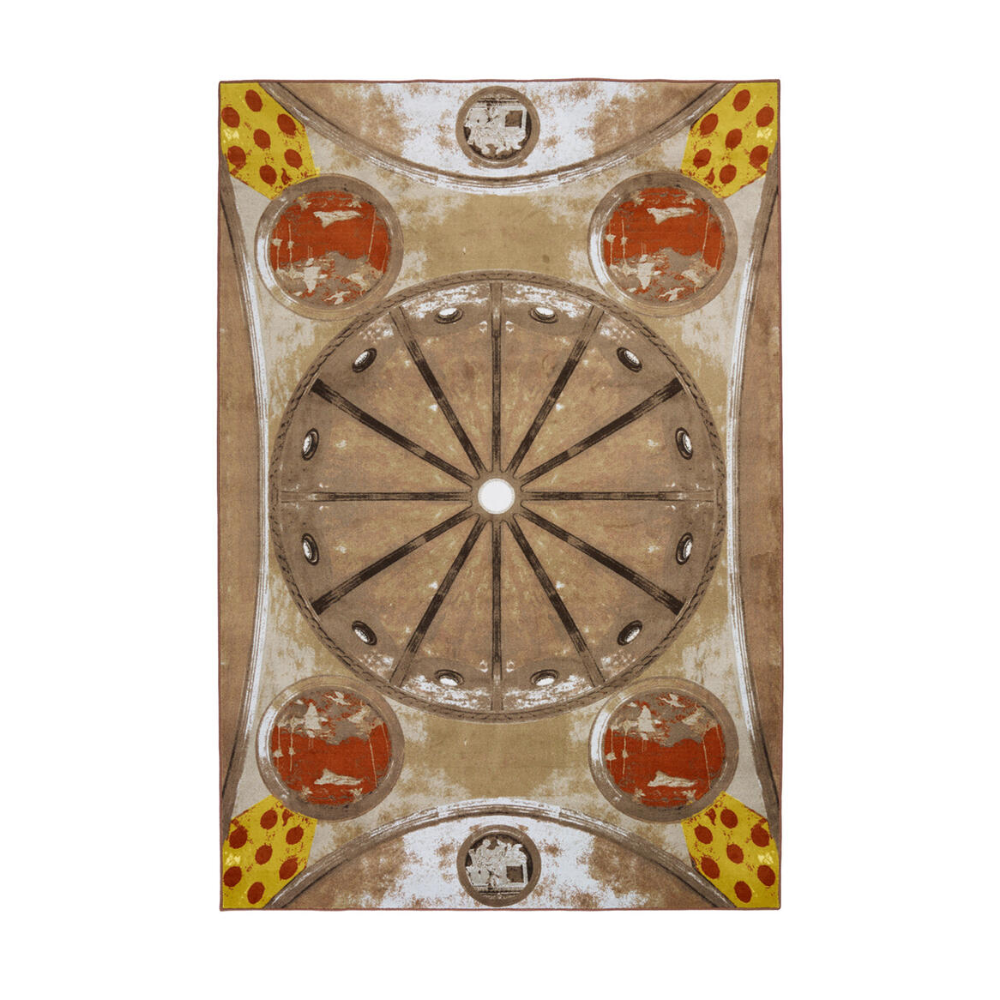 Teppich OLD SACRISTY beige-rot
