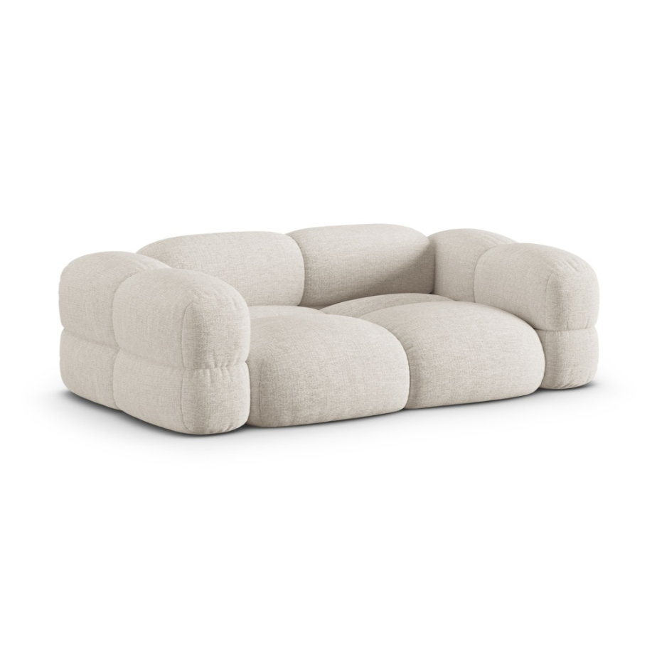 Sofa 3-Sitzer LORETTO hellbeige