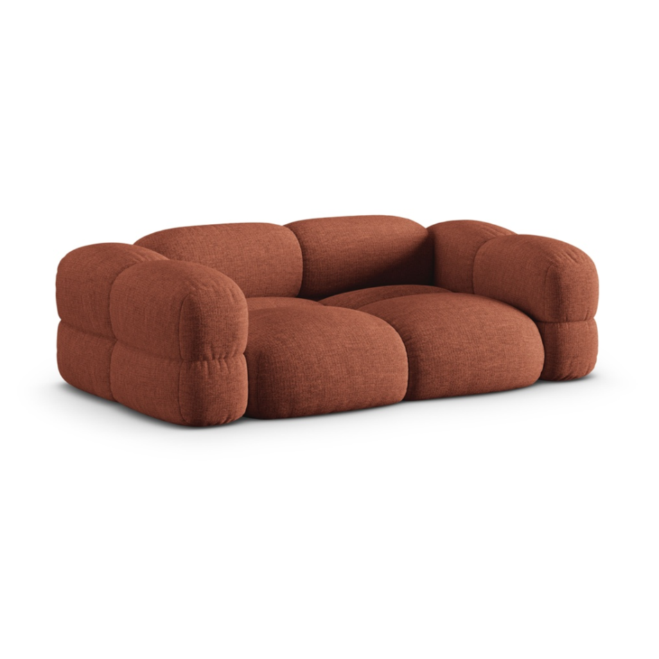 Sofa 3-sitzig LORETTO koralle