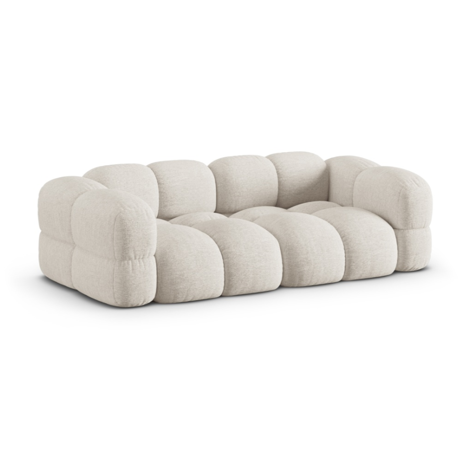 Sofa für 4 Personen LORETTO hellbeige