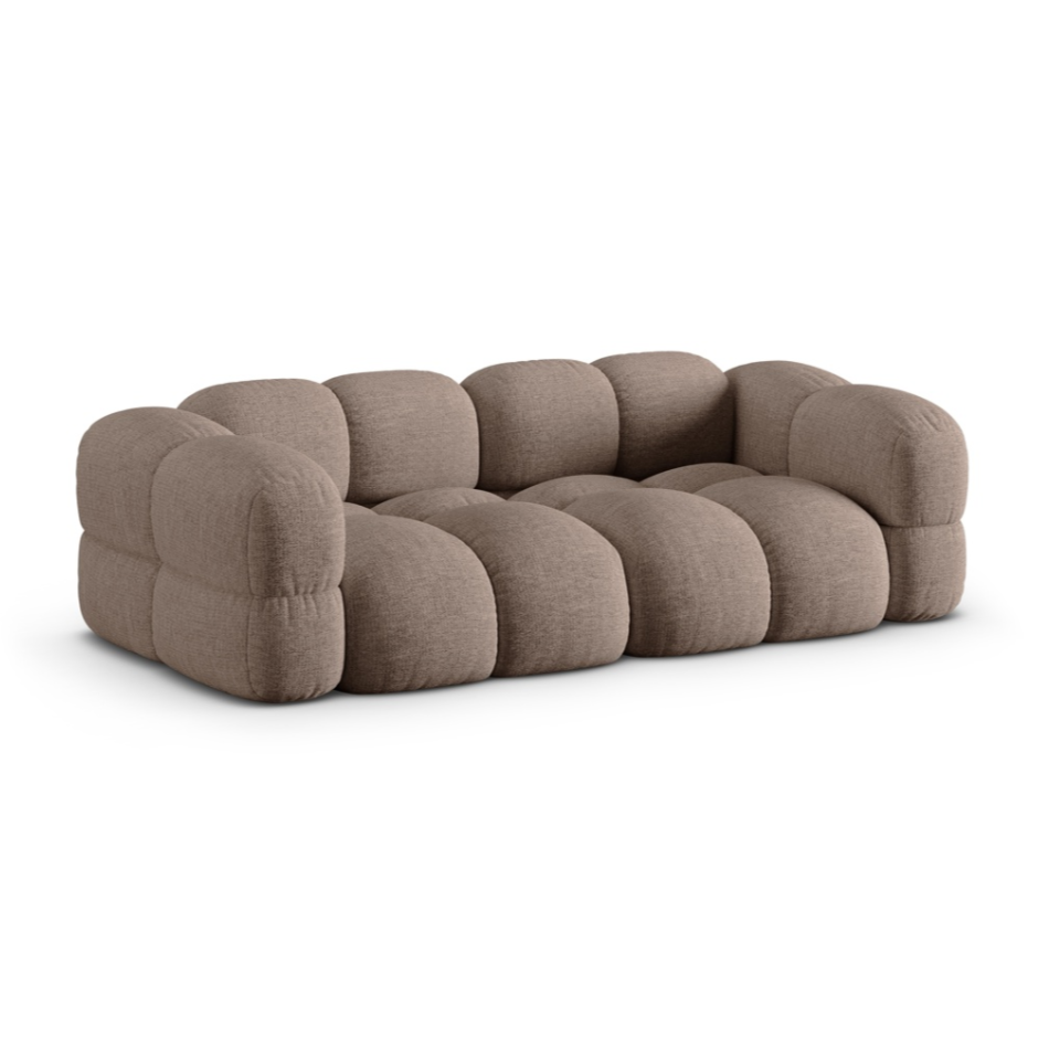 Sofa für 4 Personen LORETTO cappuccino
