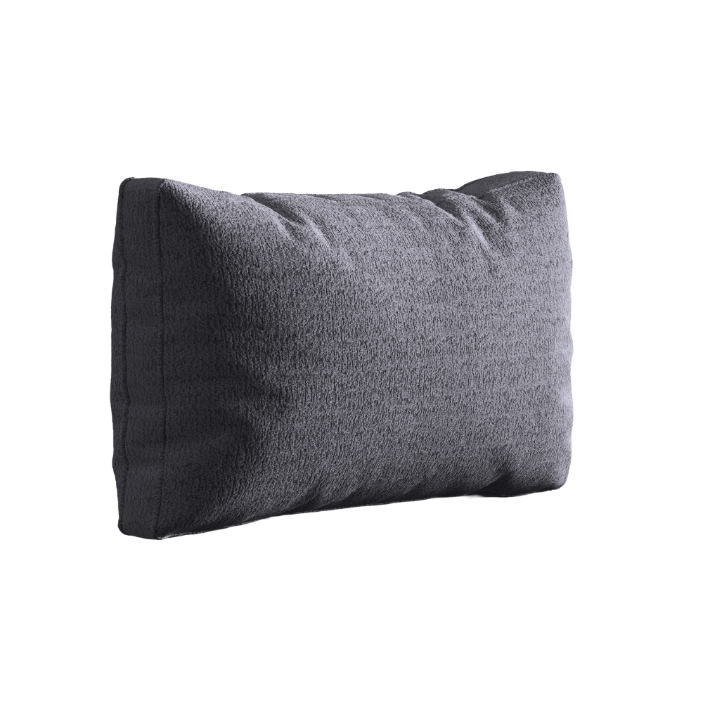 Kissen KEMI graues Bouclé