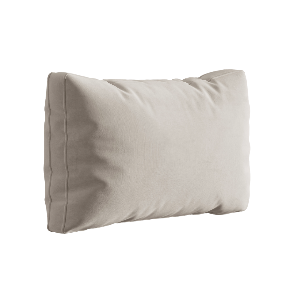Samt-Kissen KEMI beige