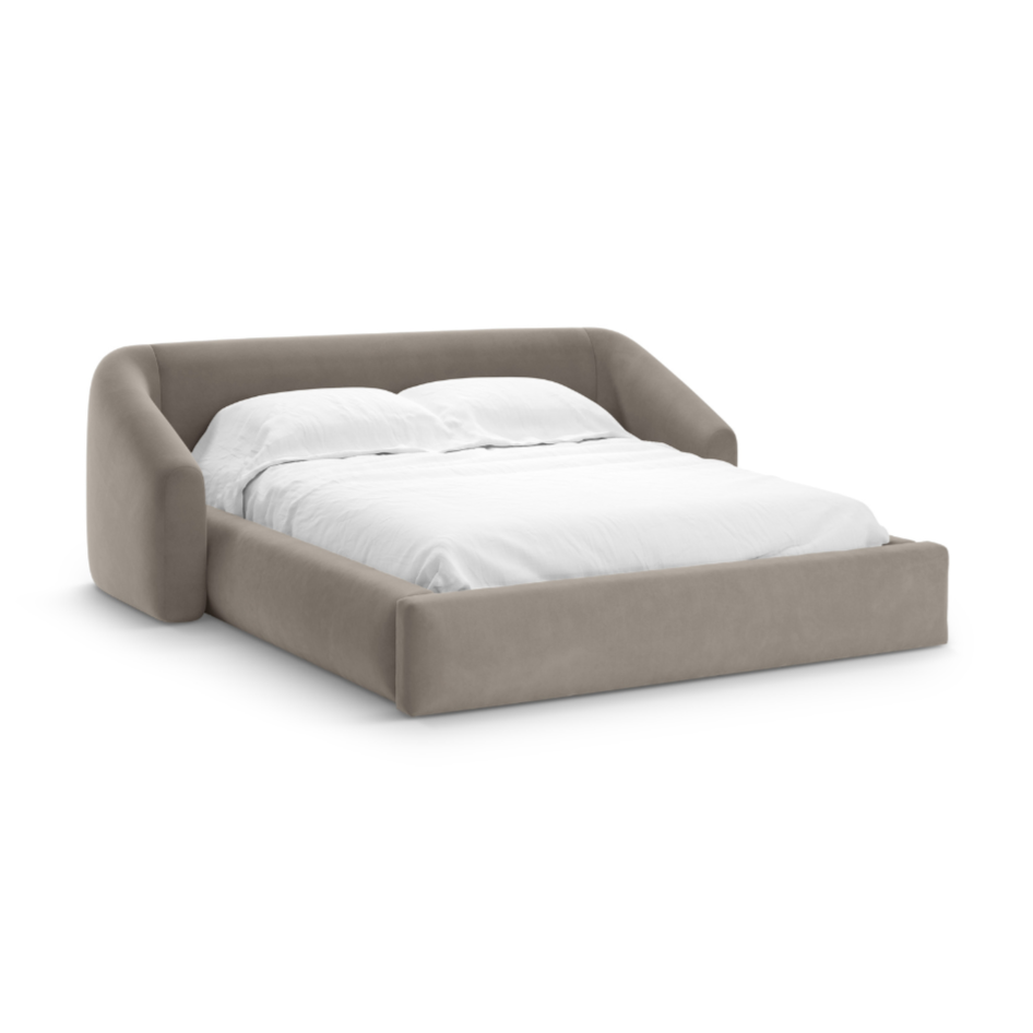 Velvet Bed CAMPI cappuccino
