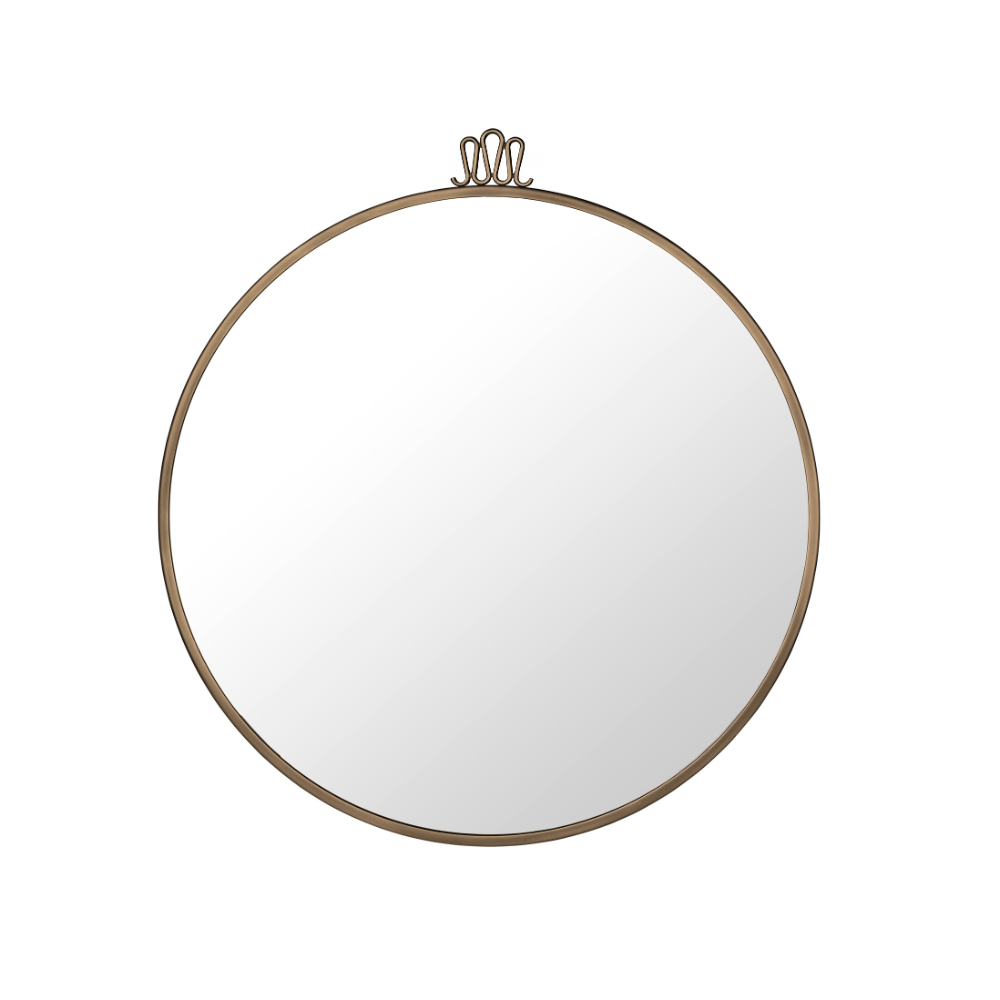RANDACCIO mirror antique brass