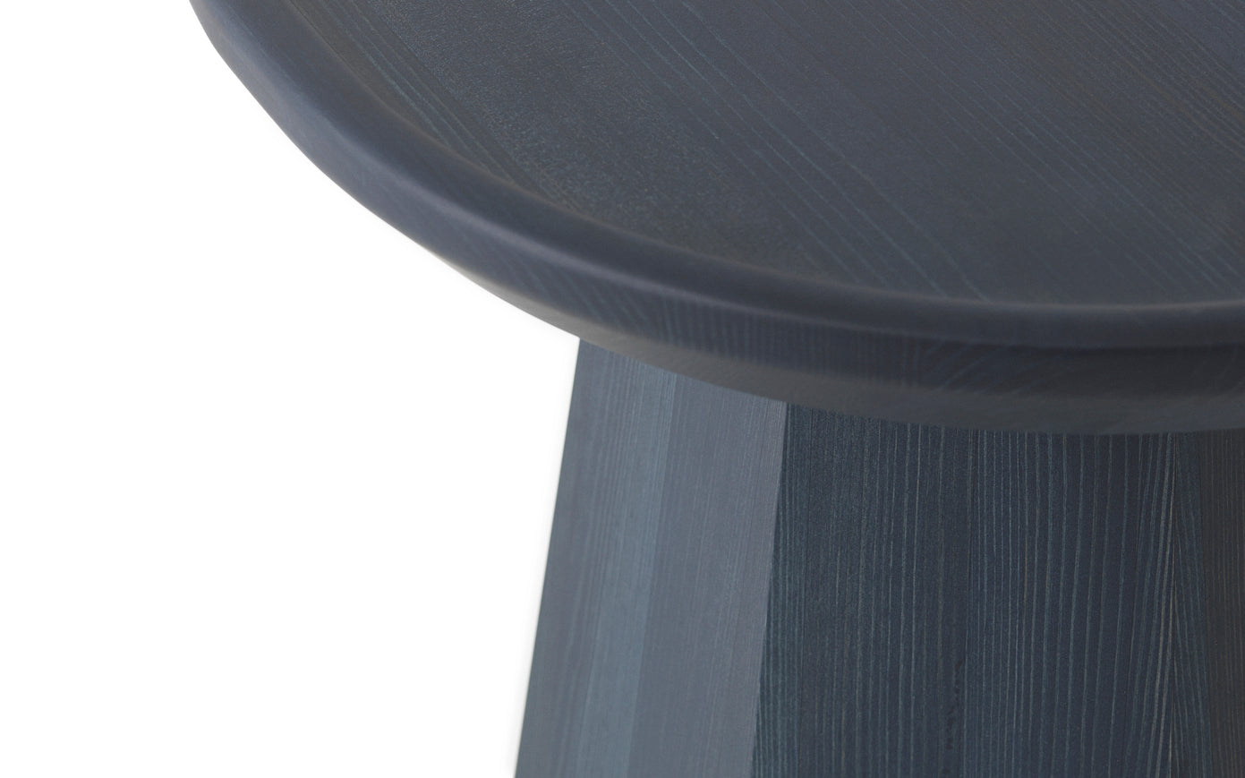 Pine navy blue coffee table