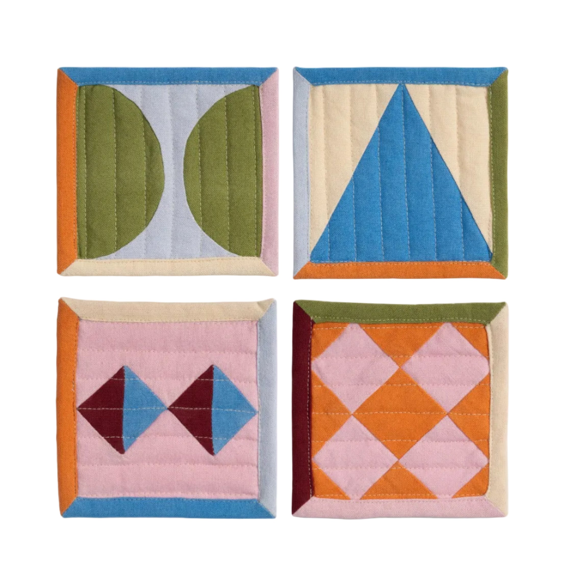 Bunte STITCH Untersetzer für Tassen