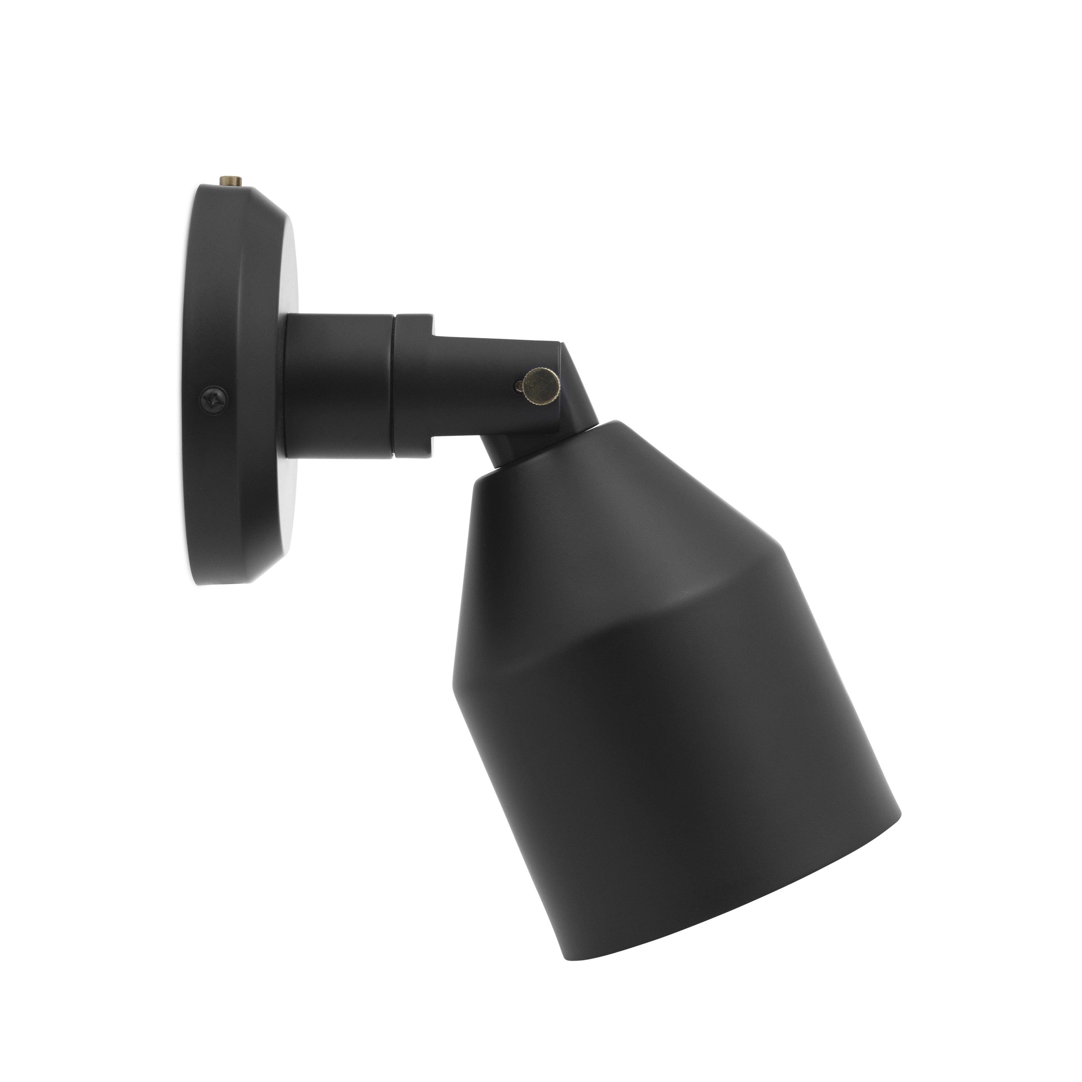 KLIP schwarze Wandleuchte