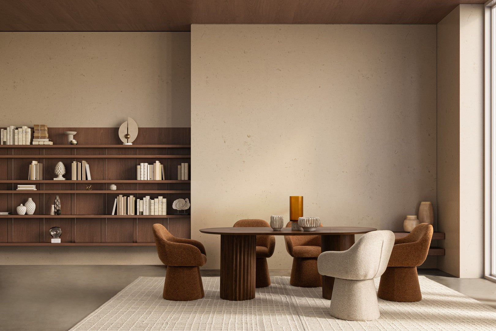 Sessel mit Armlehnen ANTARA beige