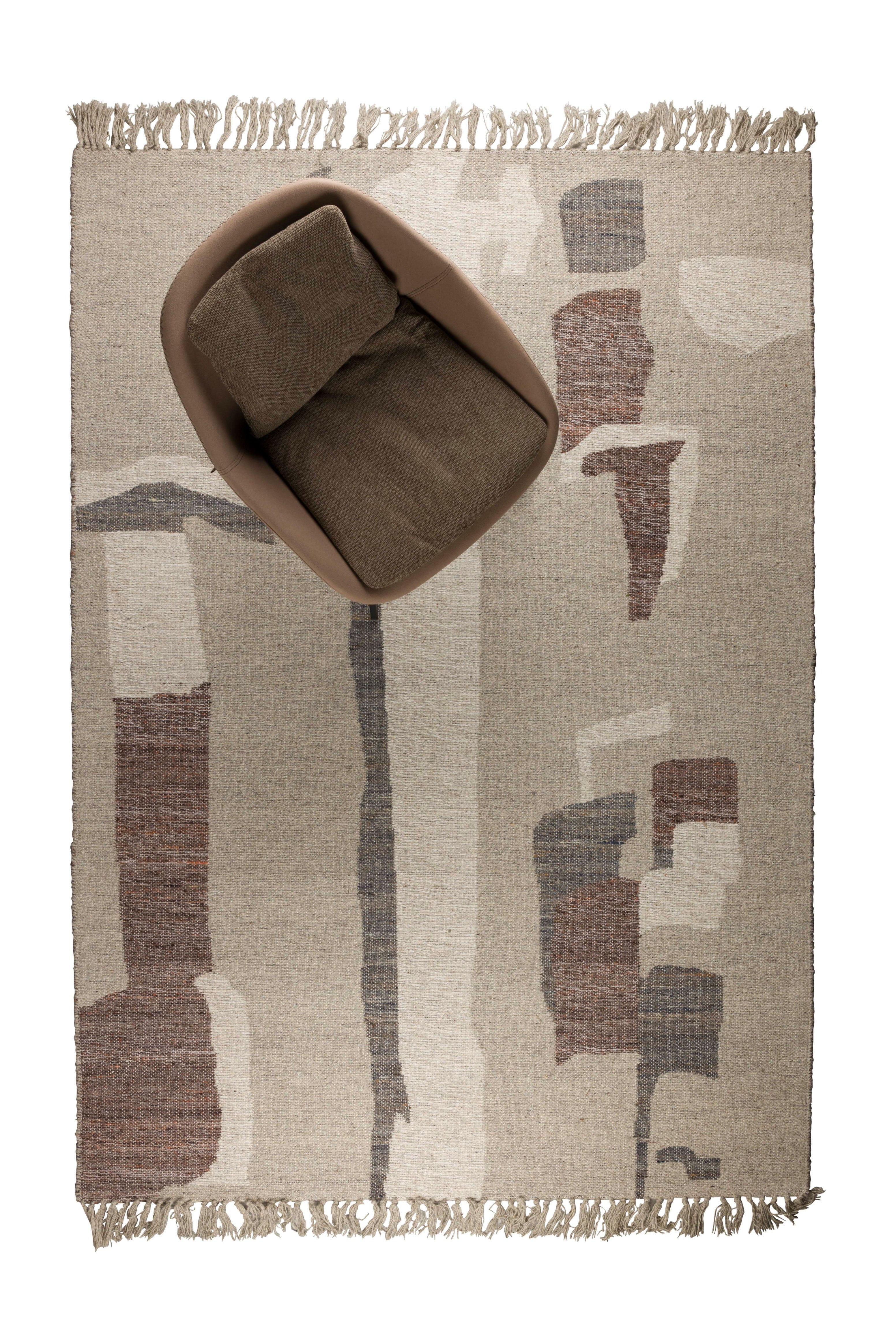 Teppich CAMINITO dunkelbeige