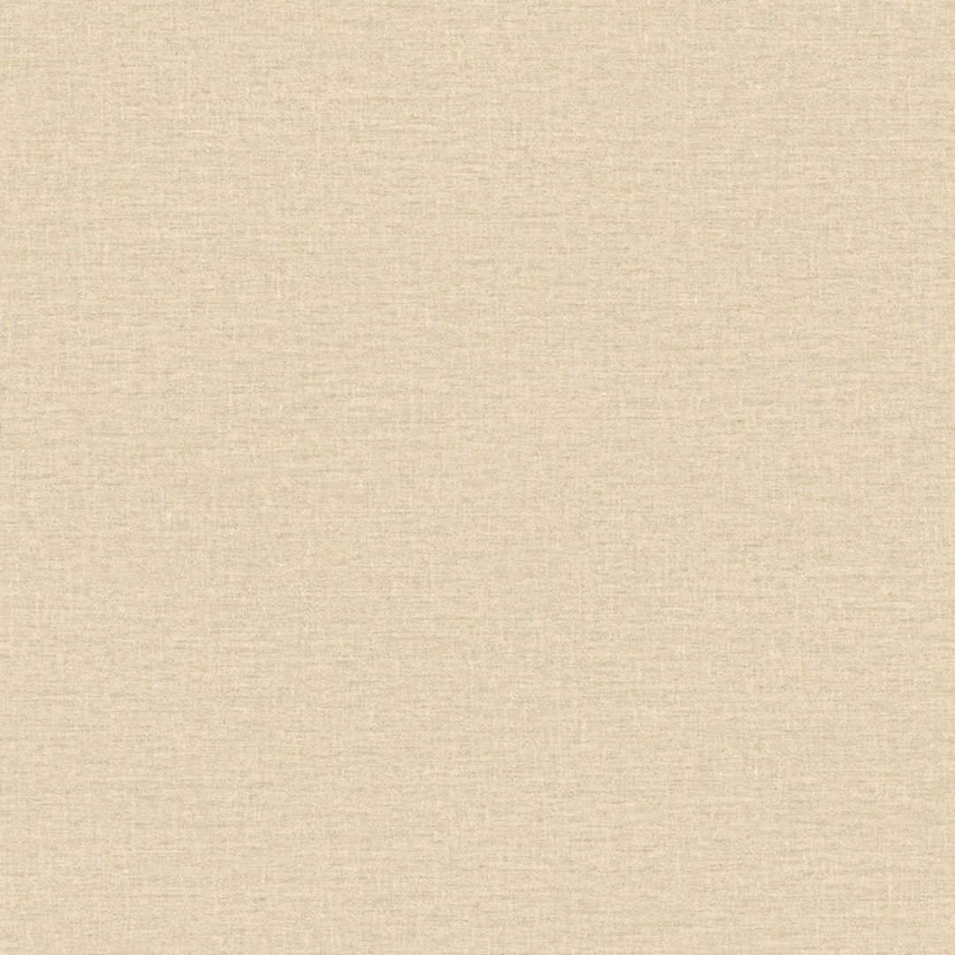 Structural vinyl wallpaper imitating linen canvas LINA - SABLE sandy beige