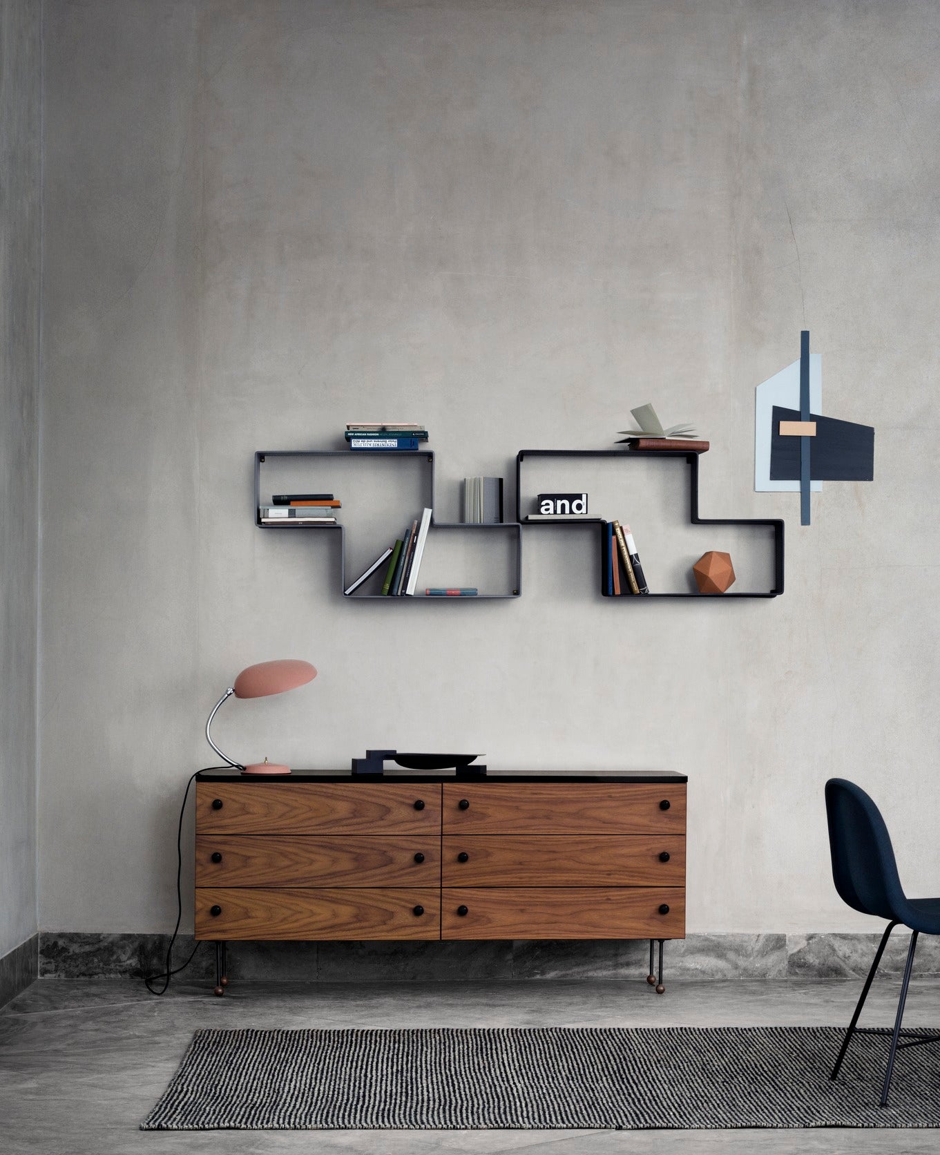 DÉDAL shelf gray