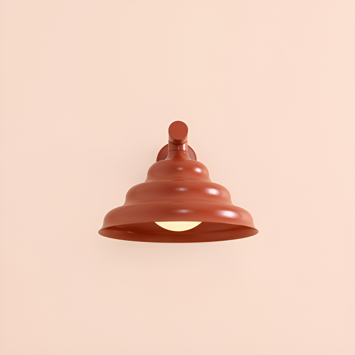 Brick -wave wall lamp