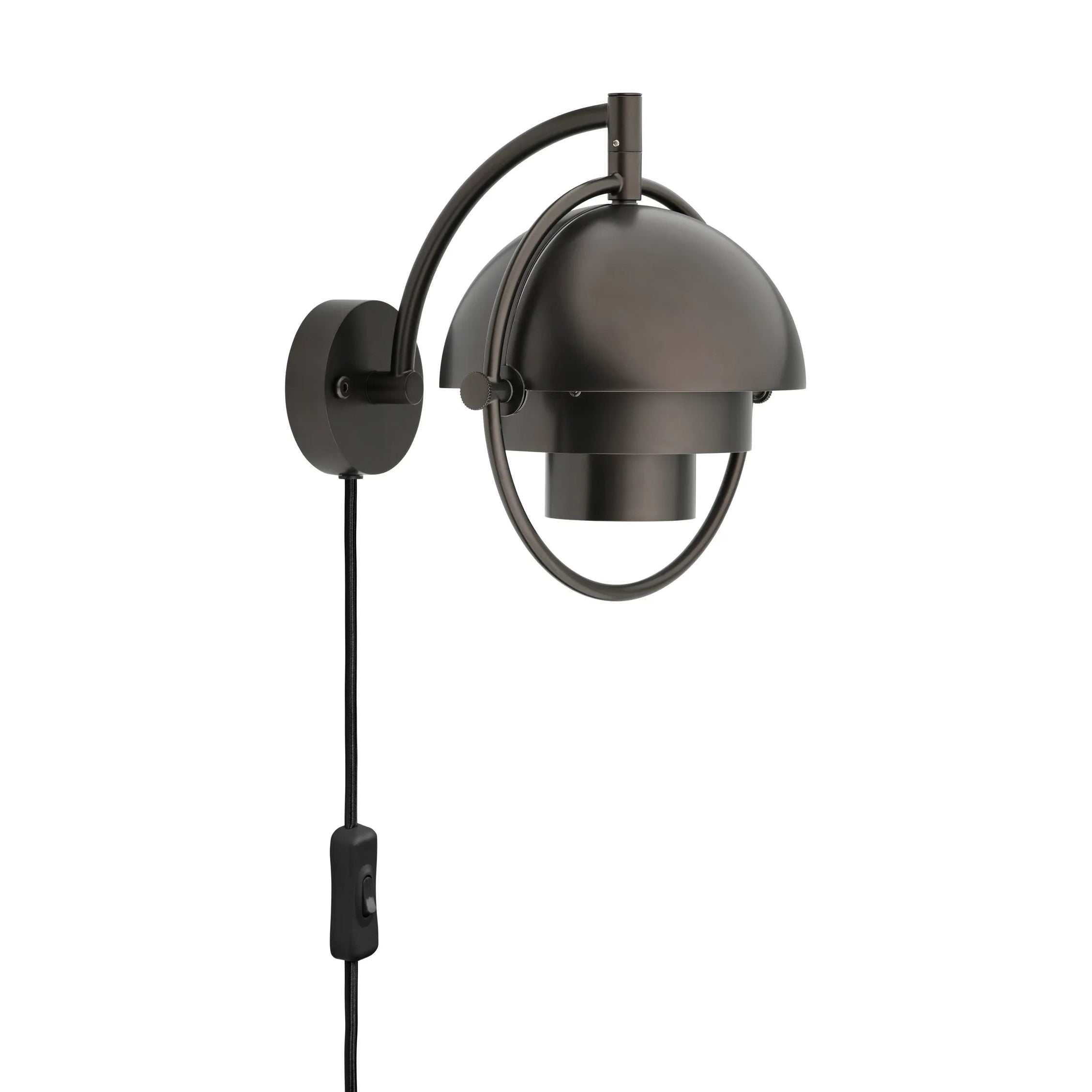 Wandleuchte MULTI-LITE schwarz glänzend