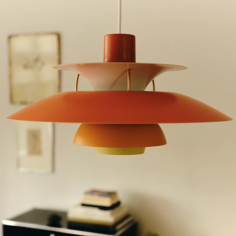 Lampa wisząca PH 5 pomarańczowy