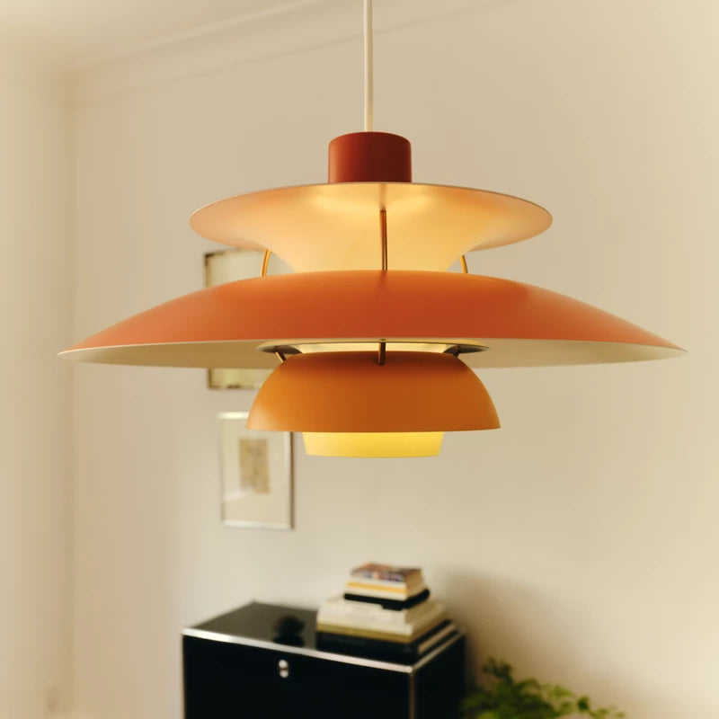 Lampa wisząca PH 5 pomarańczowy