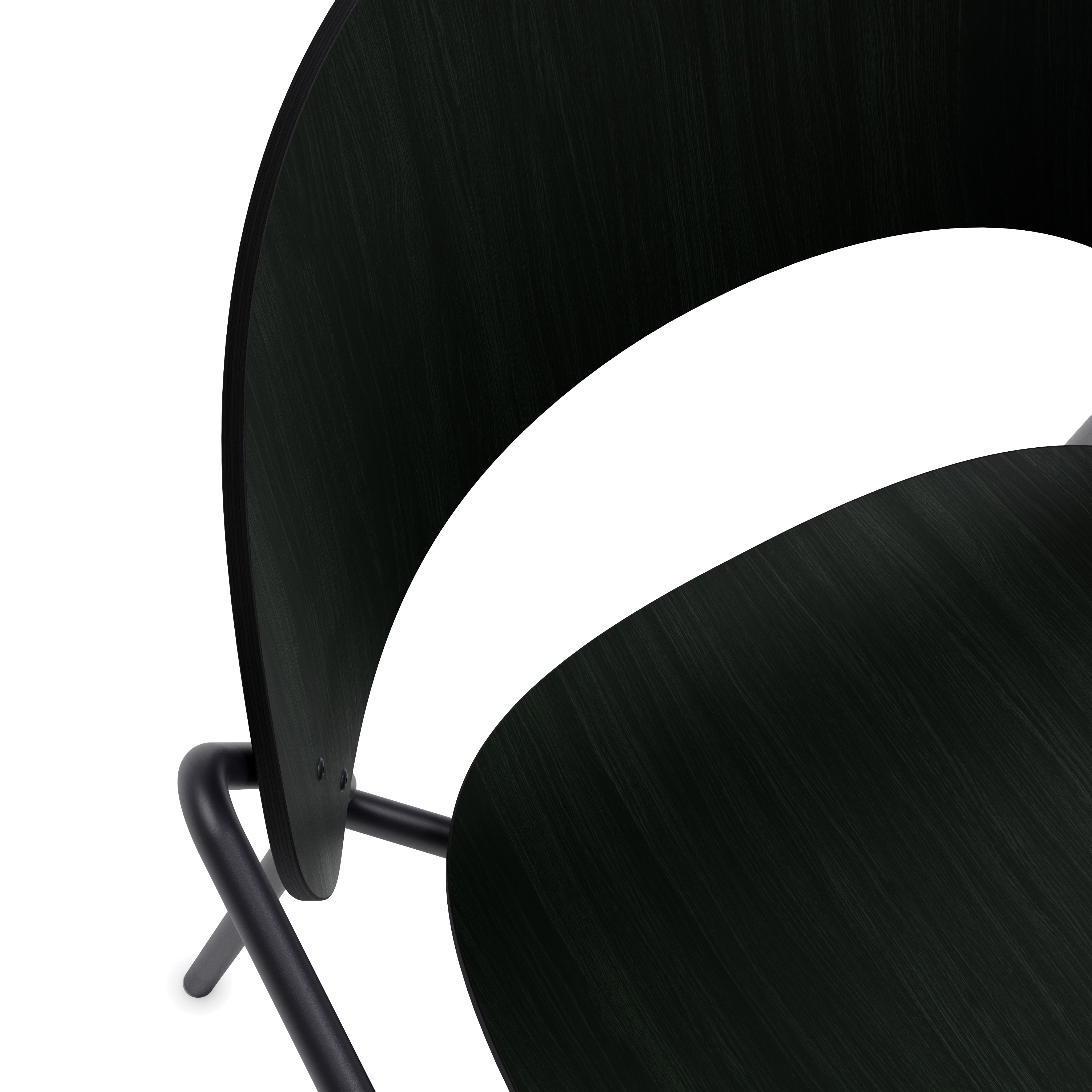 DOSINA Armchair with Armrests Black