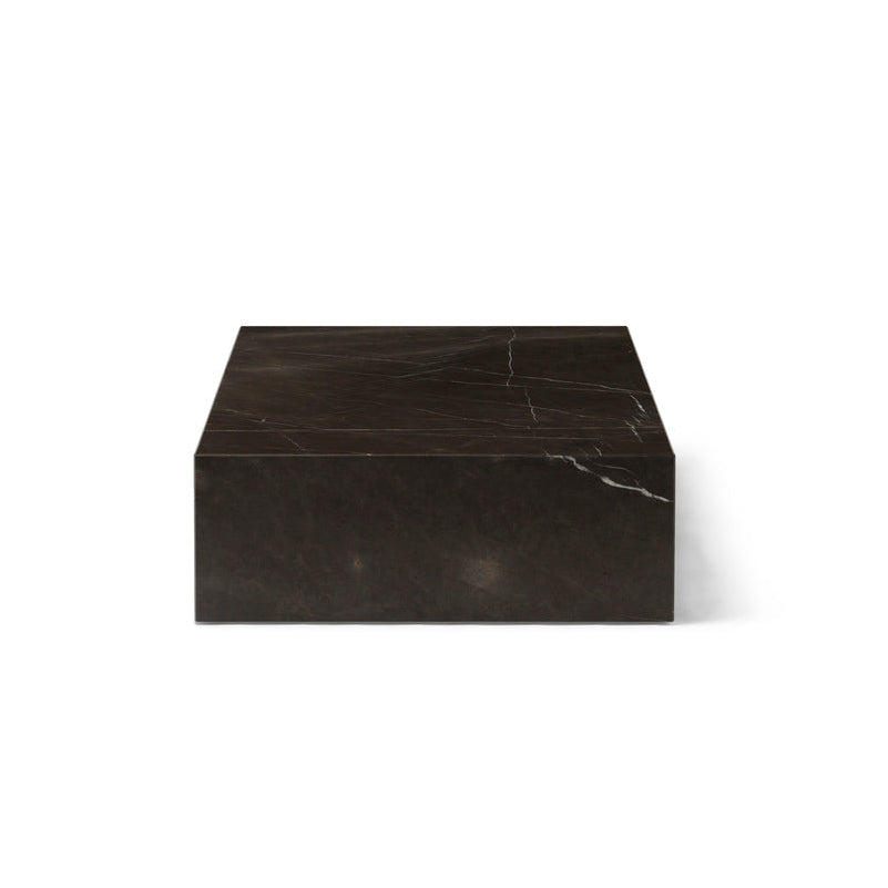 PLINTH GRAND coffee table brown marble