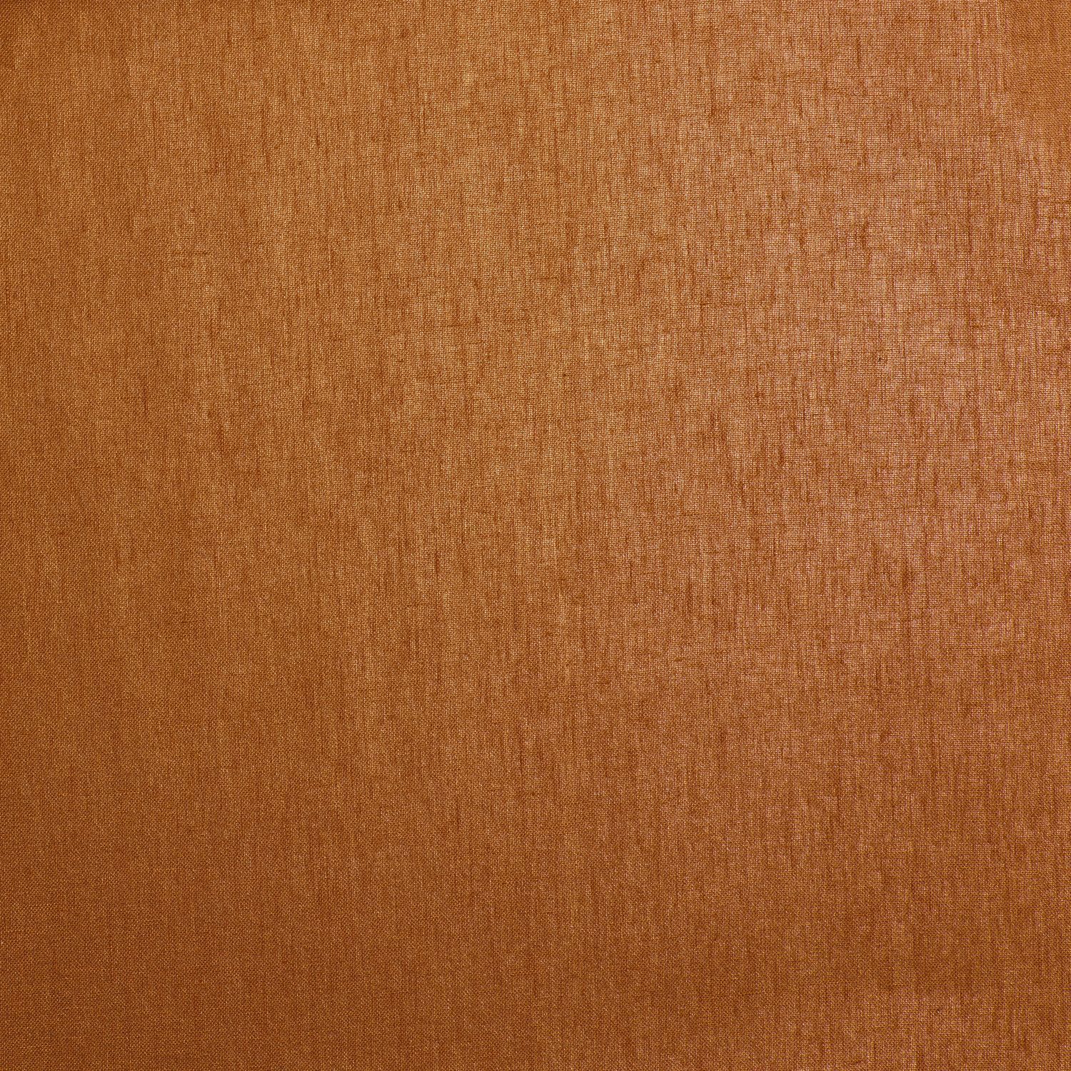Linen textile wallpaper with an opalescent effect ELARA - COPPER gold