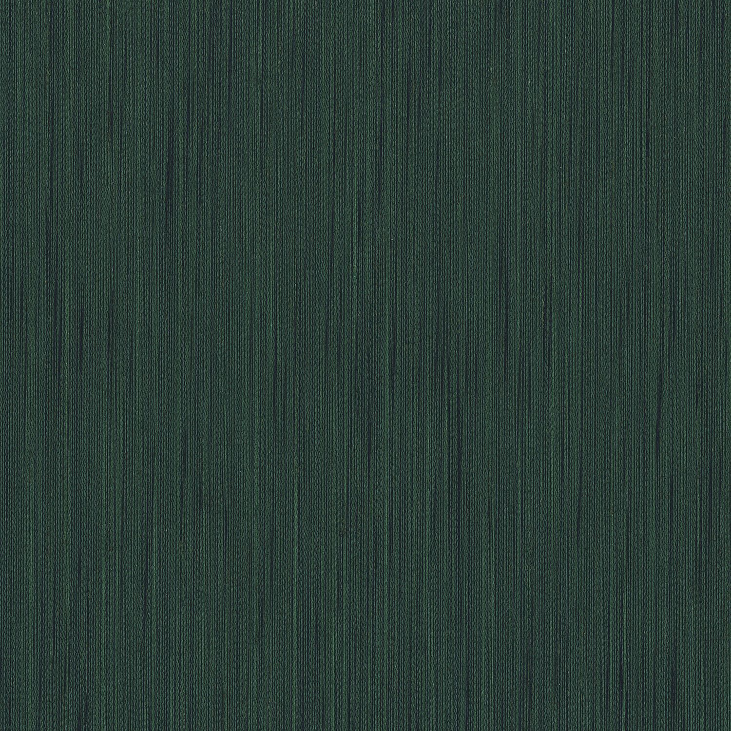 Textile wallpaper with structural vertical stripes JUSSIEU - DARK GREEN PINE