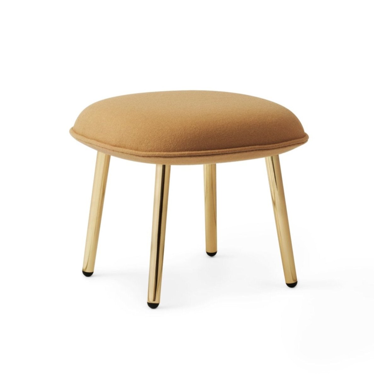 Ace footrest gold metal base