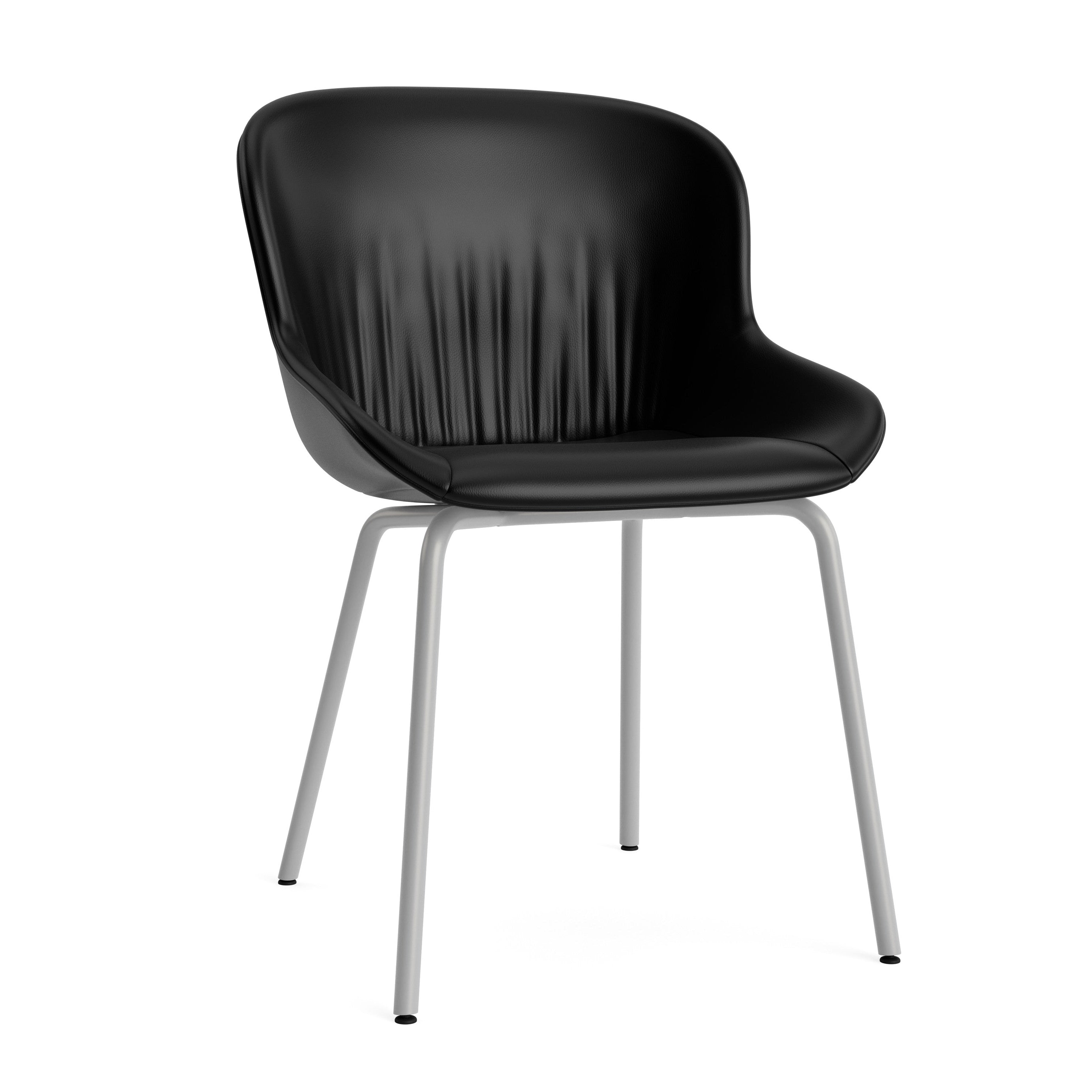 Hyg Comfort chair upholstered with a gray base