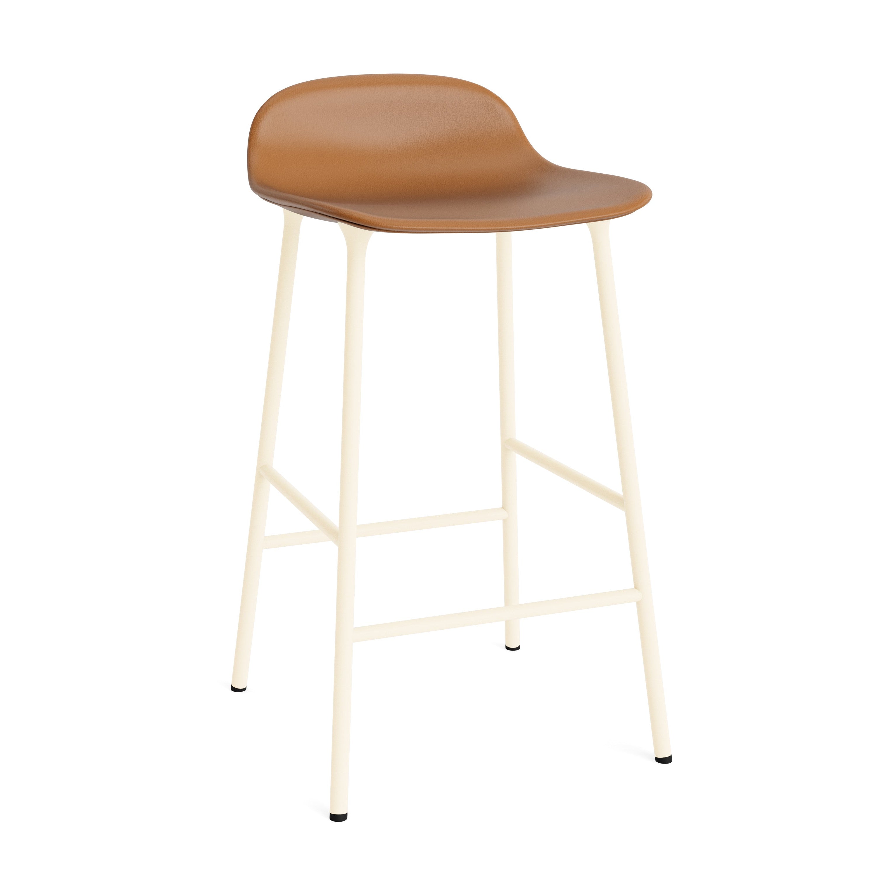 Upholstered forms with a creamy base