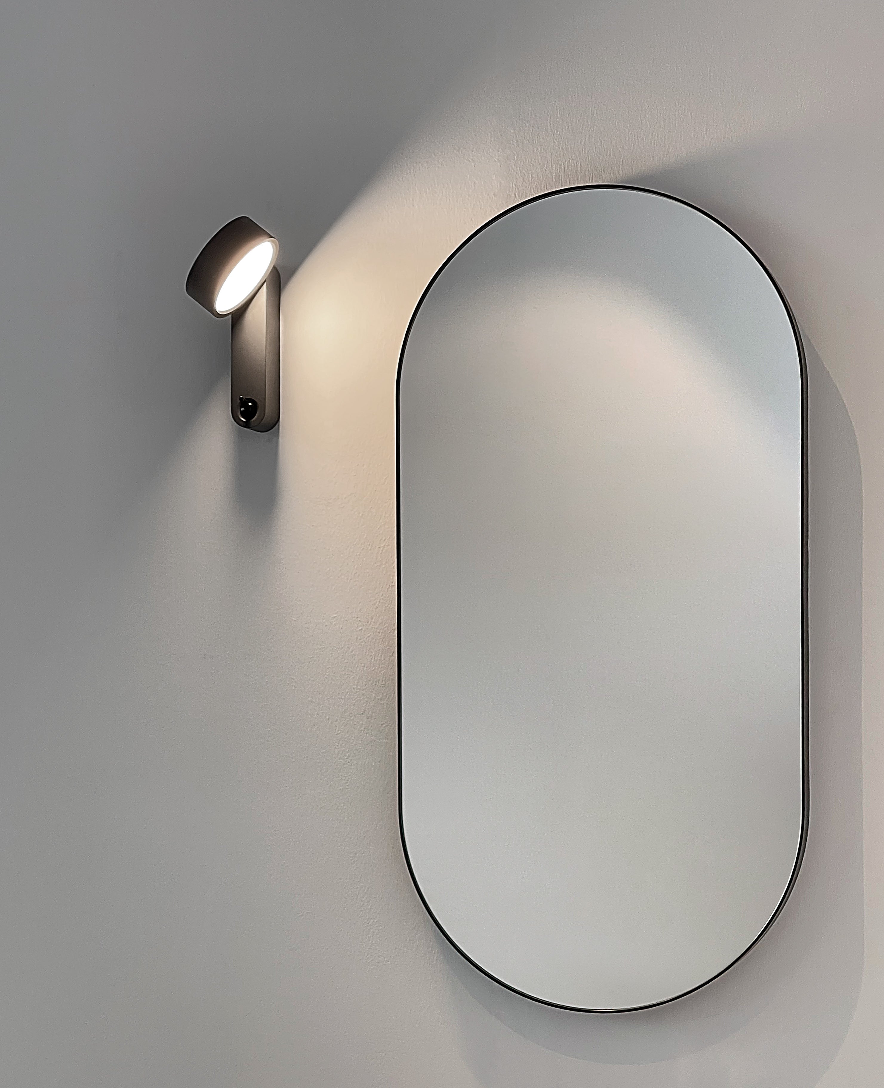 Lampa ścienna TOGGLE antracytowy – Martinelli Luce
