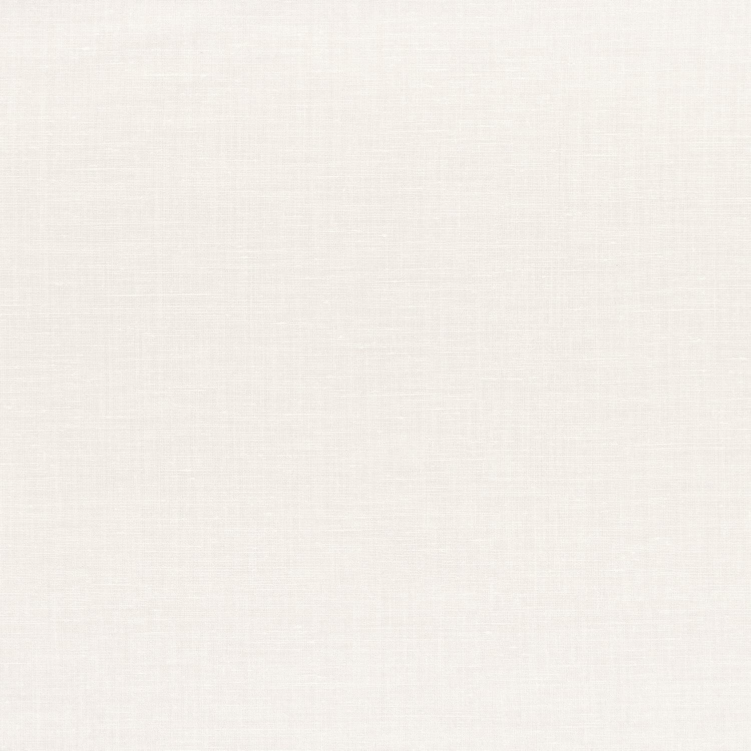 Structural wallpaper resembling linen canvas SHINOK - BLANC PETALE broken white