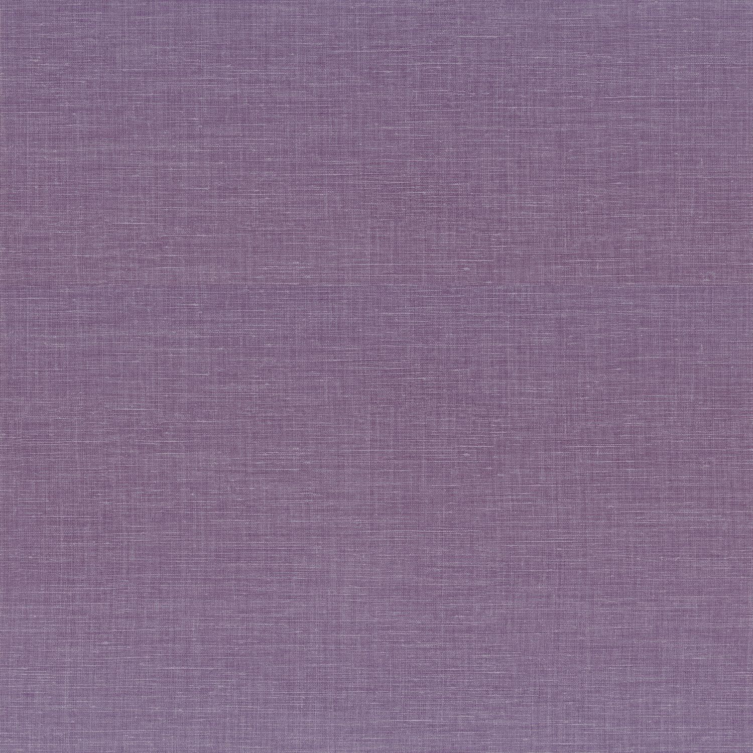 Structural wallpaper resembling linen canvas SHINOK - MAUVE light purple
