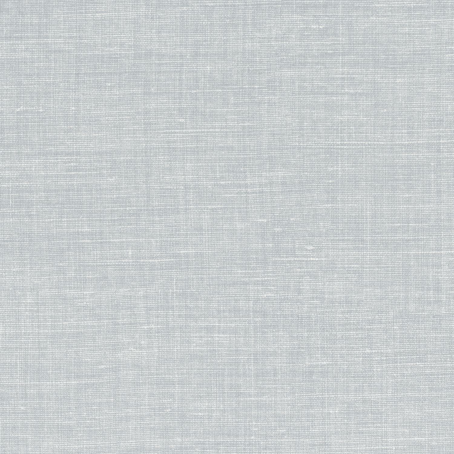 Structural wallpaper resembling linen canvas SHINOK - GRIS NUAGE gray