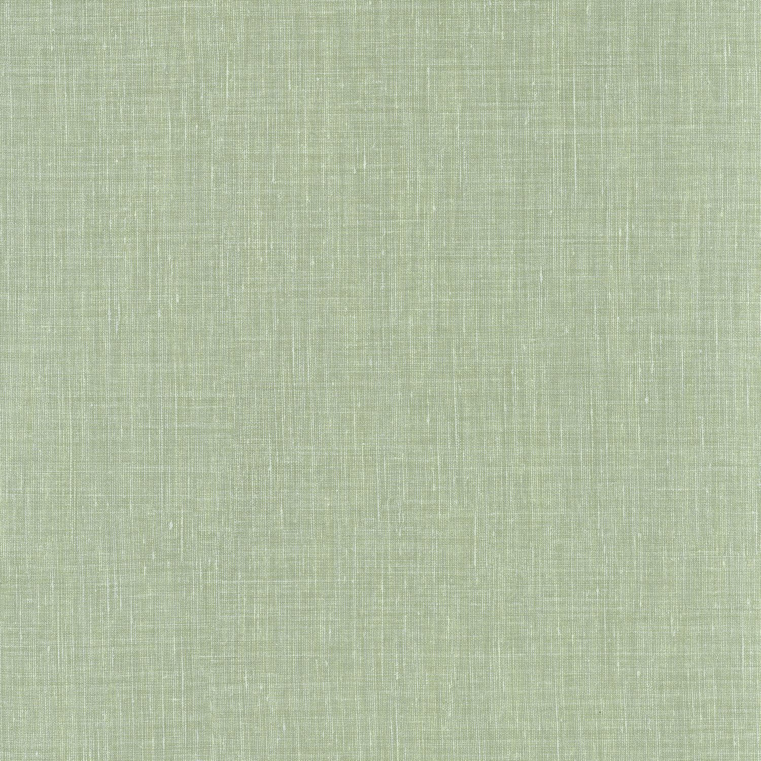 Structural wallpaper resembling linen canvas SHINOK - AMANDE almond green