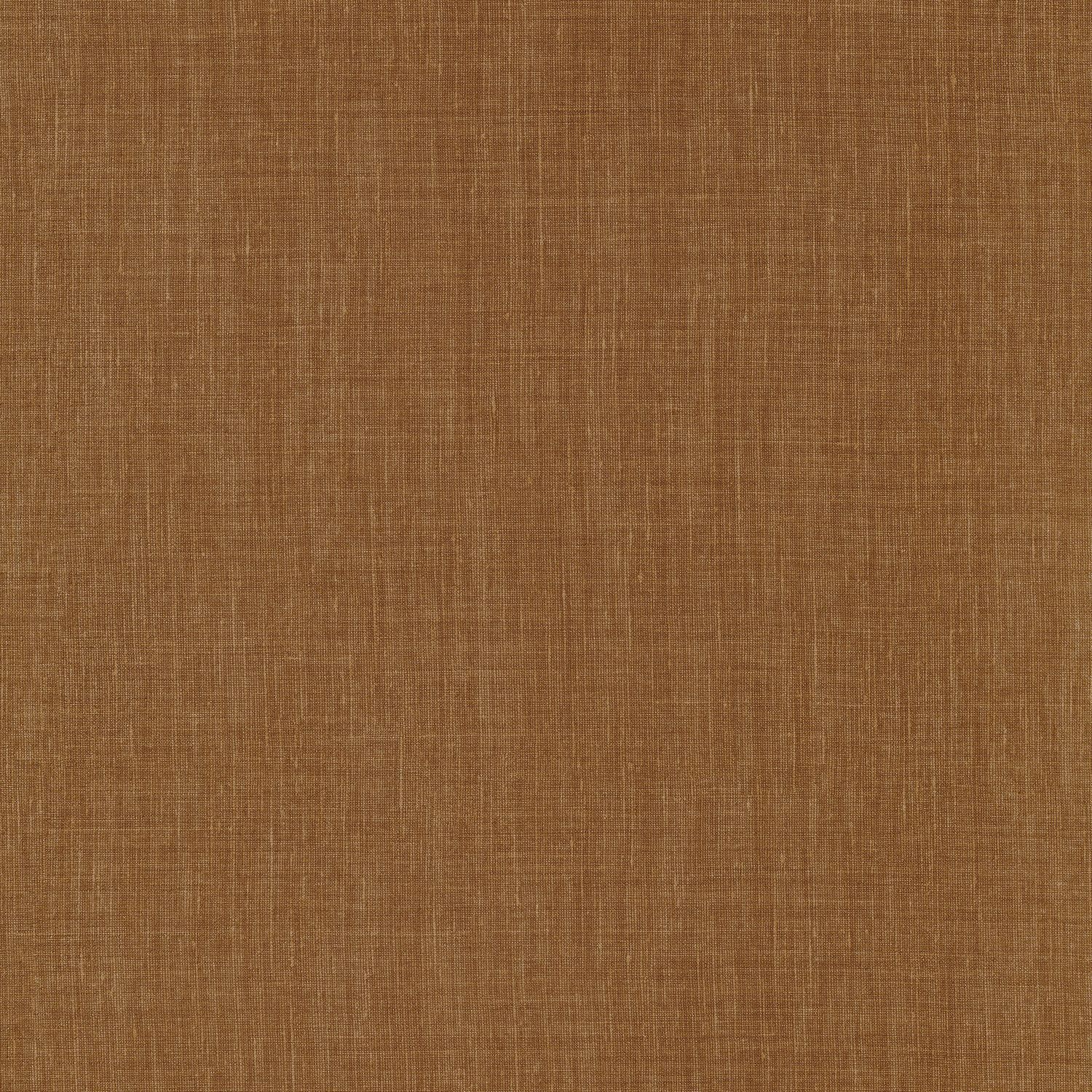 Structural wallpaper resembling linen canvas SHINOK - AMBRE amber