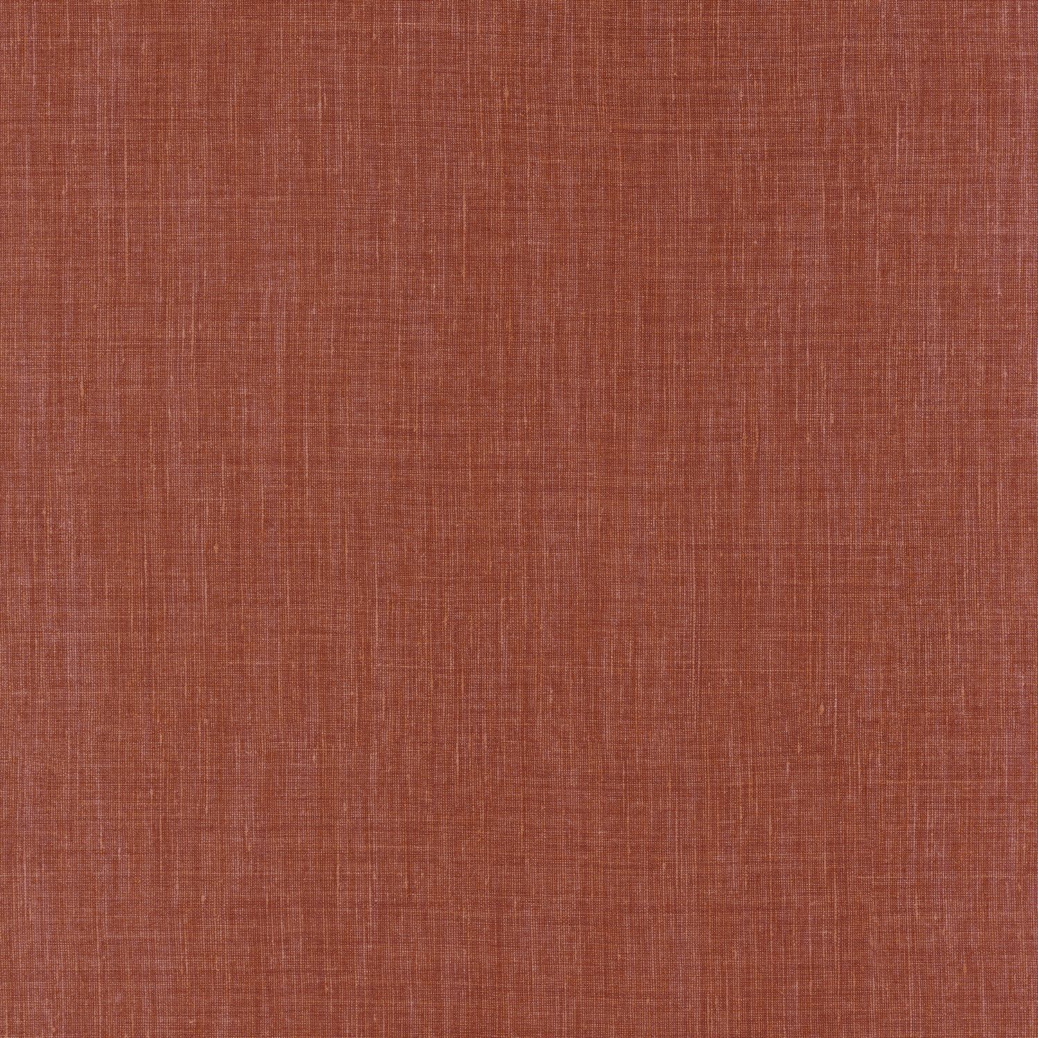 Strukturtapete, die Leinenstoff imitiert SHINOK - TERRACOTTA Terakota