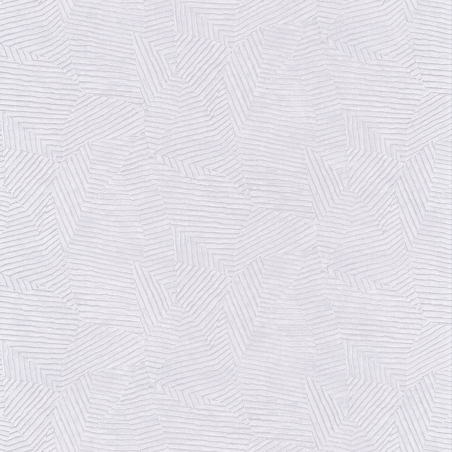 Strukturierte Tapete, die Bambusblätter imitiert SOROA - BLANC PETALE weiß