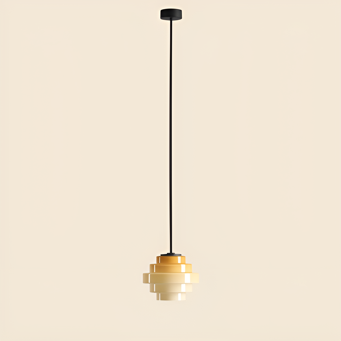 Filo beige hanging lamp